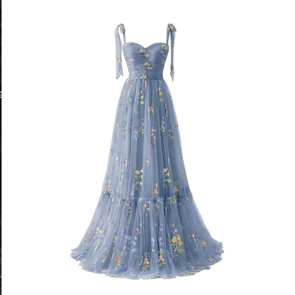 *BRAND NEW* Blue Tulle Party Dress Sz 6